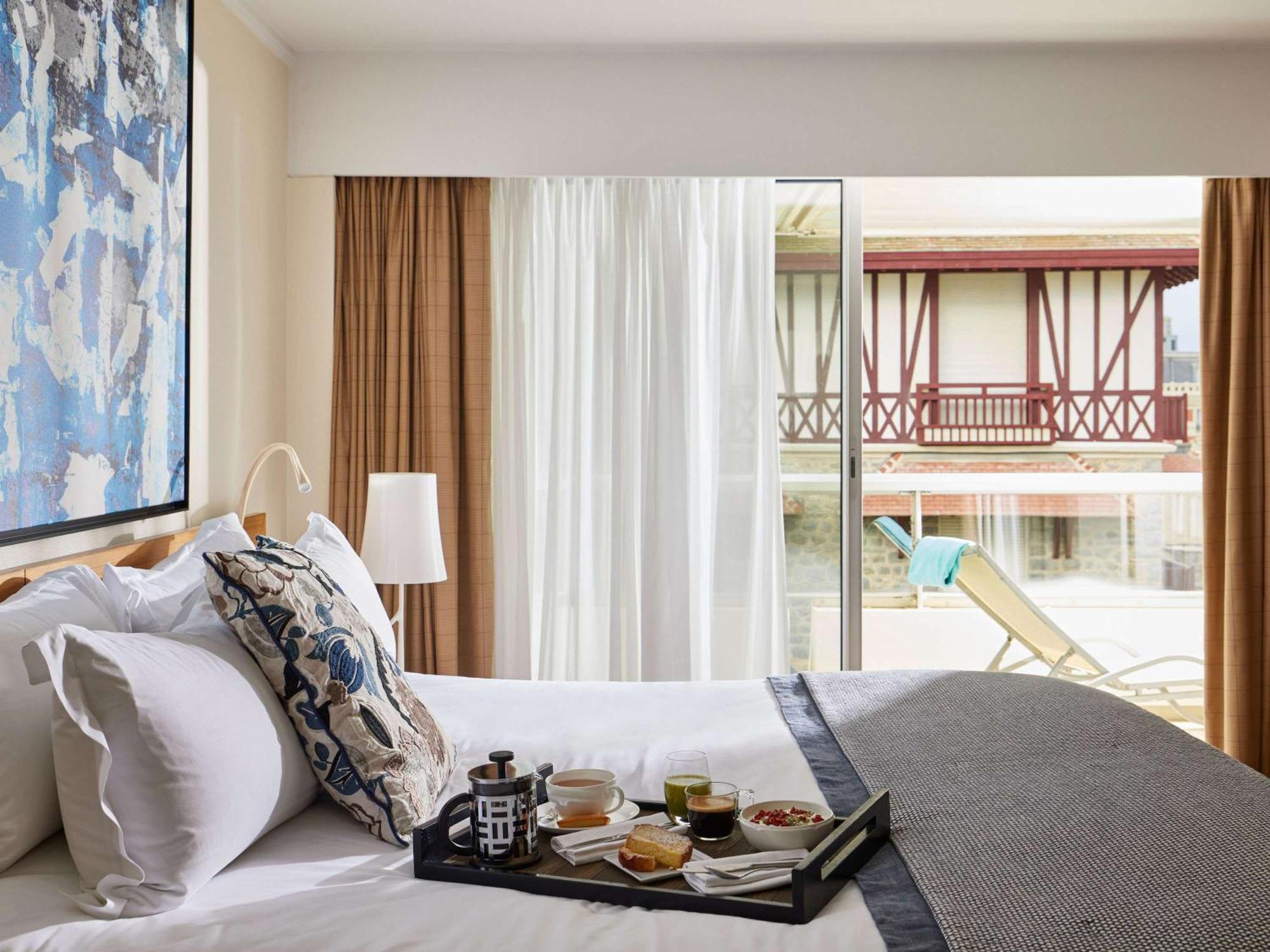 โซฟิเทล แบริทส์ เลอ มิรามาร์ ธาลาสซา ซี แอนด์ สปา Hotel เบียริตซ์ ภายนอก รูปภาพ